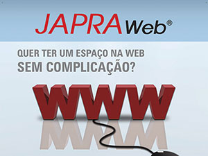 Panfleto da empresa Japra Web.